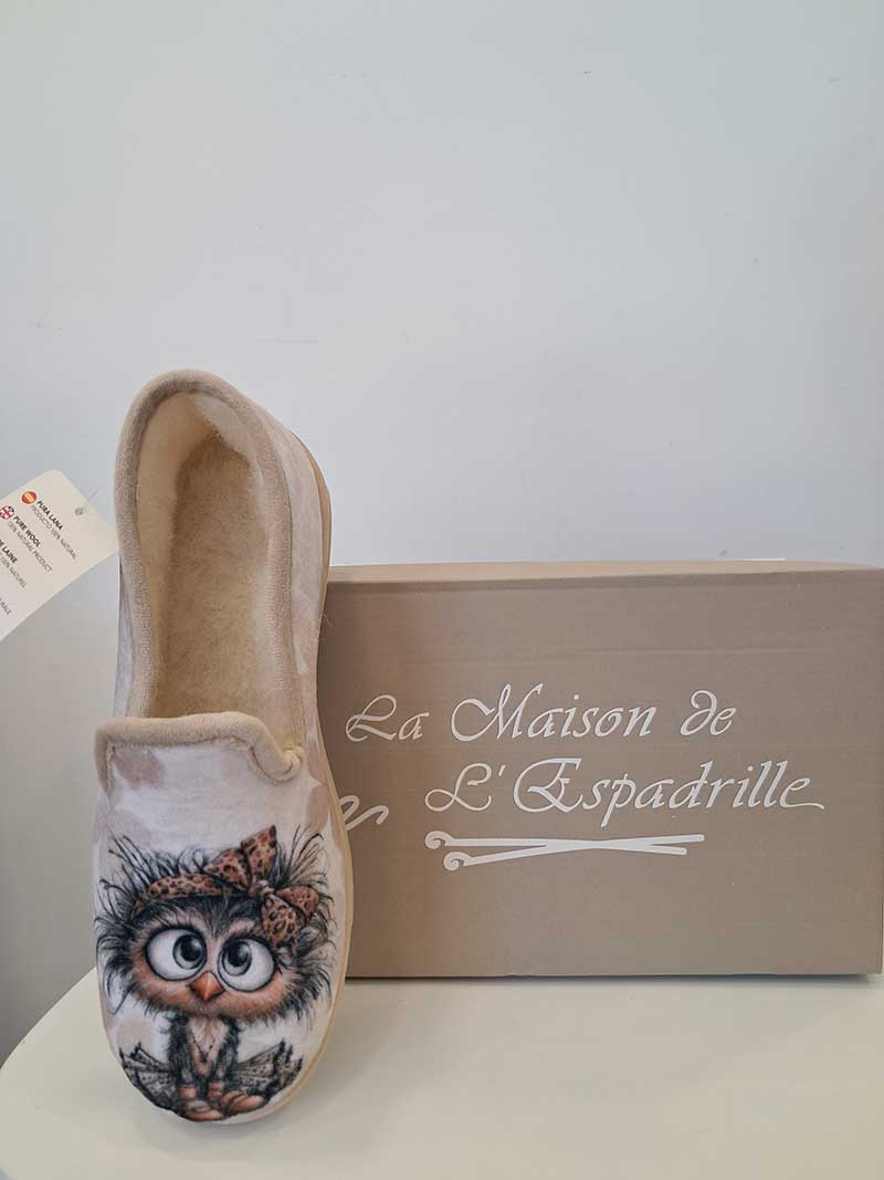 collection femme hiver pantoufles La Maison de l’Espadrille Bordeaux (1)