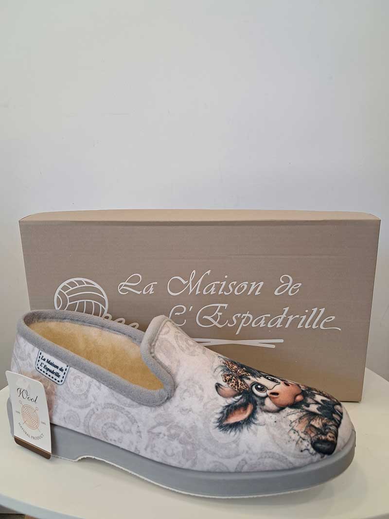 collection femme hiver pantoufles La Maison de l’Espadrille Bordeaux (3)