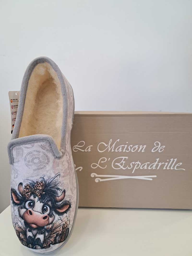 collection femme hiver pantoufles La Maison de l’Espadrille Bordeaux (4)